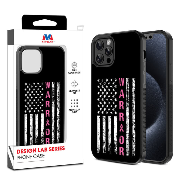MyBat Design Lab Series Case for Apple iPhone 12 / 12 Pro (6.1) - Pink Ribbon - MIP12PCSLESM035-1.jpg