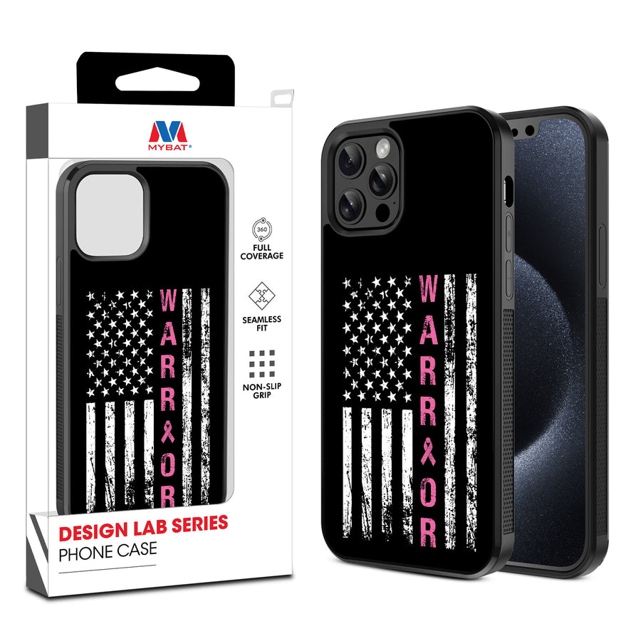 MyBat Design Lab Series Case for Apple iPhone 12 / 12 Pro (6.1) - Pink Ribbon - MIP12PCSLESM035-1.jpg