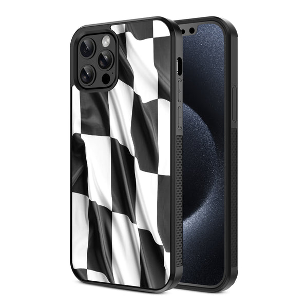 MyBat Design Lab Series Case for Apple iPhone 12 / 12 Pro (6.1) - Racing Flag - MIP12PCSLESM040-2.jpg