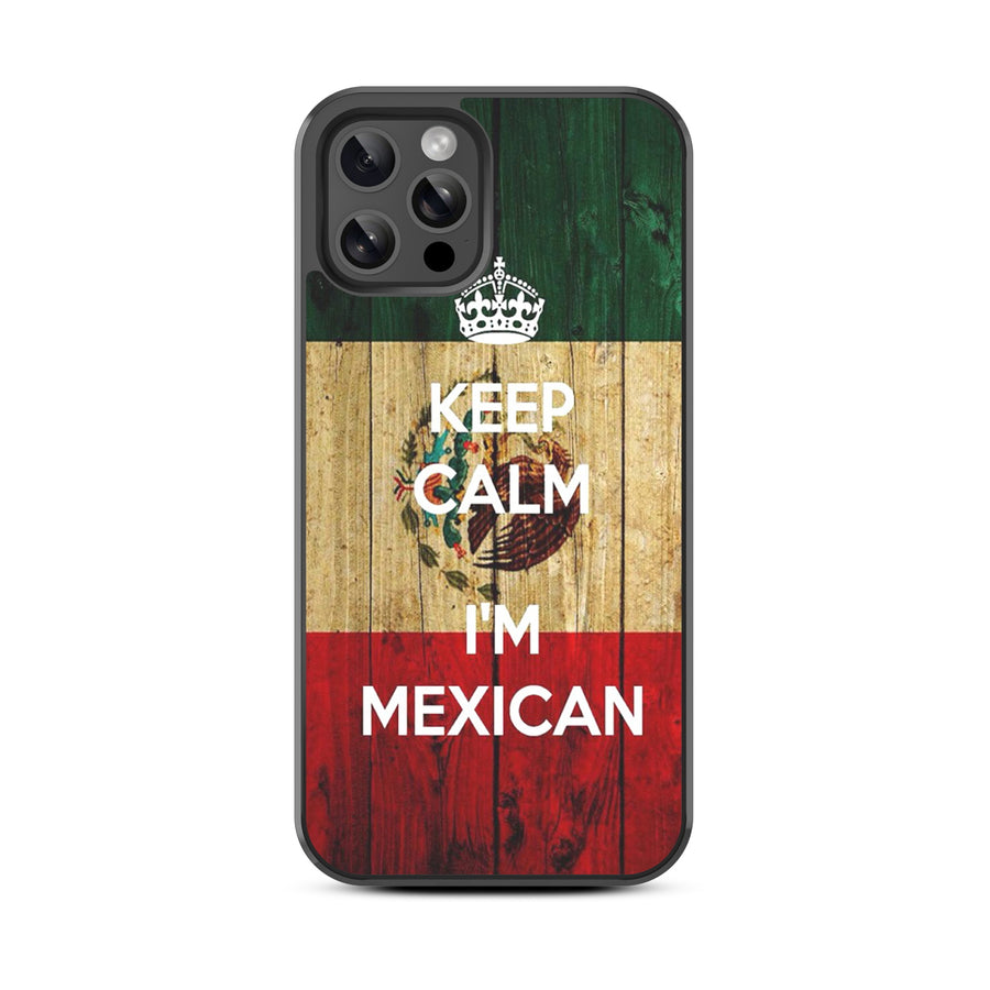 MyBat Design Lab Series Case for Apple iPhone 12 / 12 Pro (6.1) - Keep Calm, I'm Mexican - MIP12PCSLESM051-3.jpg