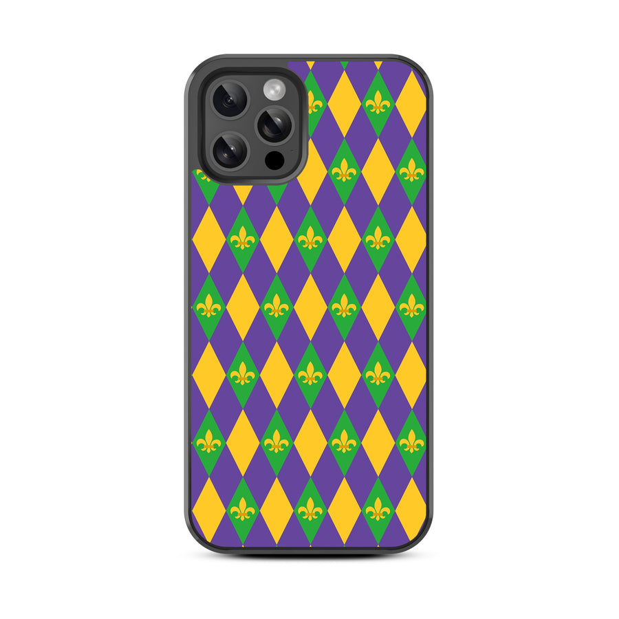 MyBat Design Lab Series Case for Apple iPhone 12 / 12 Pro (6.1) - Mardi Gras - MIP12PCSLESM057-3.jpg