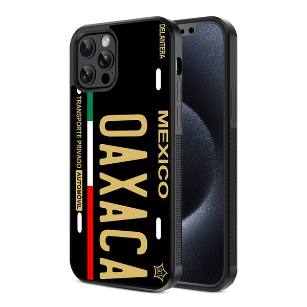 MyBat Design Lab Series Case for Apple iPhone 12 / 12 Pro (6.1) - Oaxaca Black - MIP12PCSLESM076-2.jpg