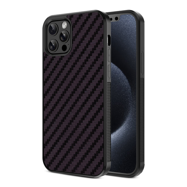 MyBat Design Lab Series Case for Apple iPhone 12 / 12 Pro (6.1) - Carbon Fiber - MIP12PCSLESM083-2.jpg