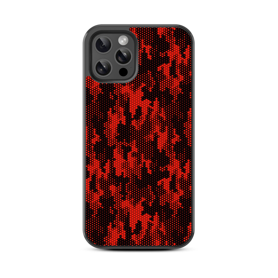 MyBat Design Lab Series Case for Apple iPhone 12 / 12 Pro (6.1) - Red Digital Camouflage - MIP12PCSLESM086-3.jpg
