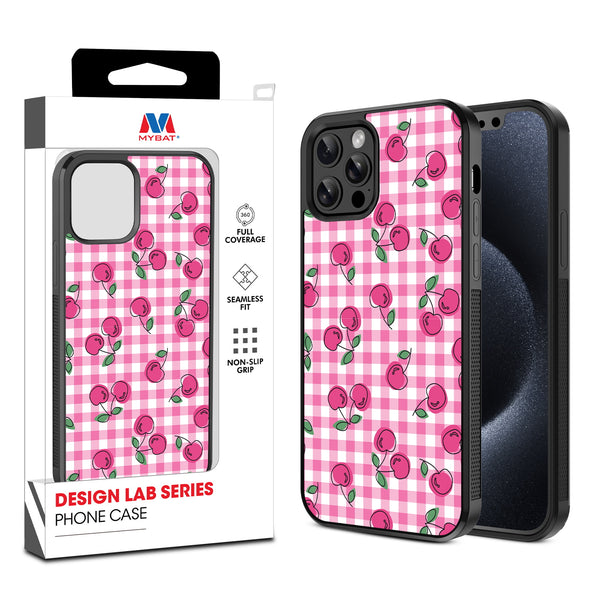 MyBat Design Lab Series Case for Apple iPhone 12 / 12 Pro (6.1) - Pink Cherries - MIP12PCSLESM100-1.jpg