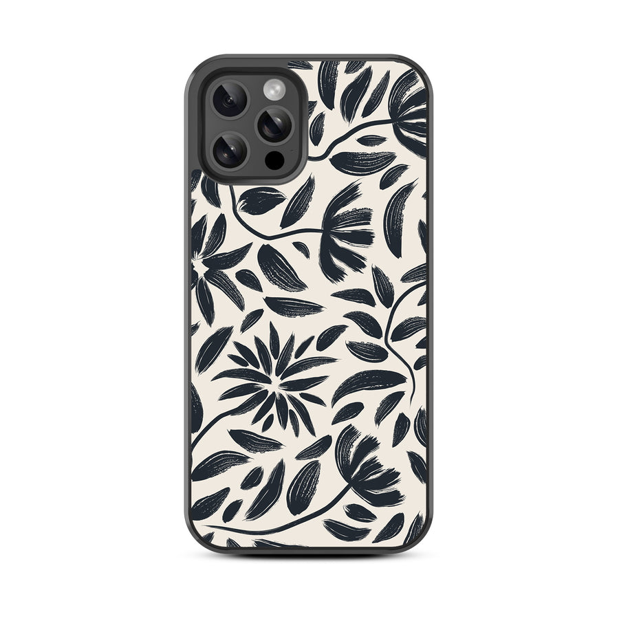 MyBat Design Lab Series Case for Apple iPhone 12 / 12 Pro (6.1) - Vintage Floral - MIP12PCSLESM124-3.jpg