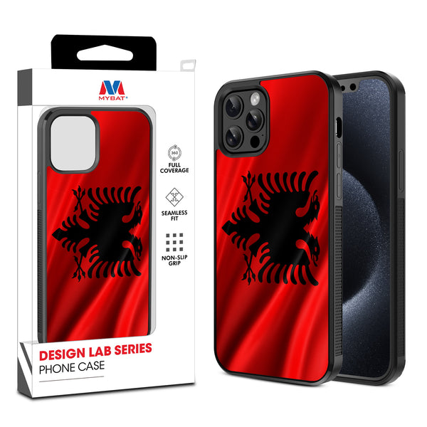 MyBat Design Lab Series Case for Apple iPhone 12 / 12 Pro (6.1) - Albania Flag - MIP12PCSLESM140-1.jpg