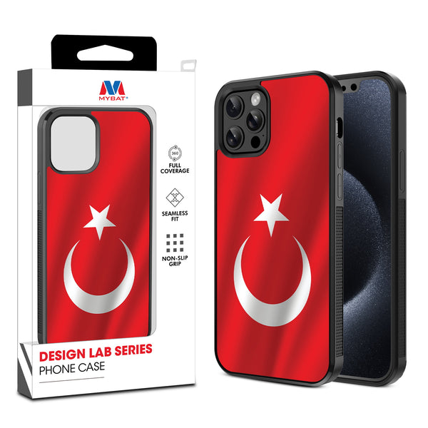 MyBat Design Lab Series Case for Apple iPhone 12 / 12 Pro (6.1) - Turkey Flag - MIP12PCSLESM161-1.jpg