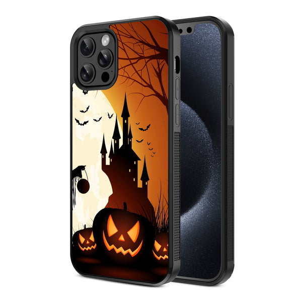 MyBat Design Lab Series Case for Apple iPhone 12 / 12 Pro (6.1) - Spooky Pumpkin Patch - MIP12PCSLESM163-2.jpg
