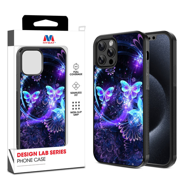 MyBat Design Lab Series Case for Apple iPhone 12 / 12 Pro (6.1) - Butterfly Magic - MIP12PCSLESM164-1.jpg