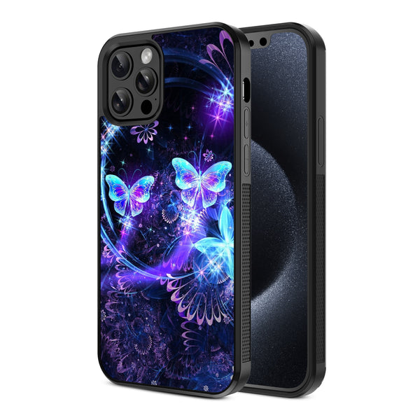 MyBat Design Lab Series Case for Apple iPhone 12 / 12 Pro (6.1) - Butterfly Magic - MIP12PCSLESM164-2.jpg