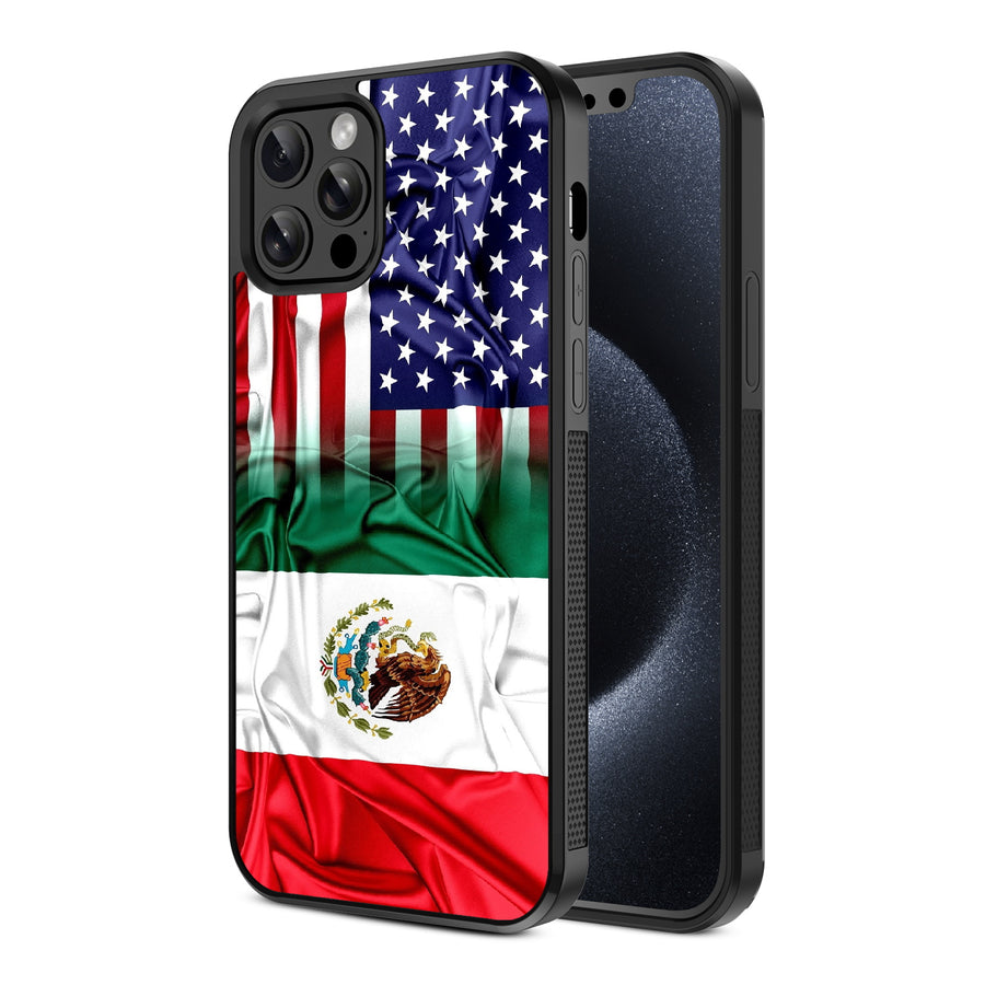 MyBat Design Lab Series Case for Apple iPhone 12 / 12 Pro – Mexican-American Flag - MIP12PCSLESM168-2.jpg