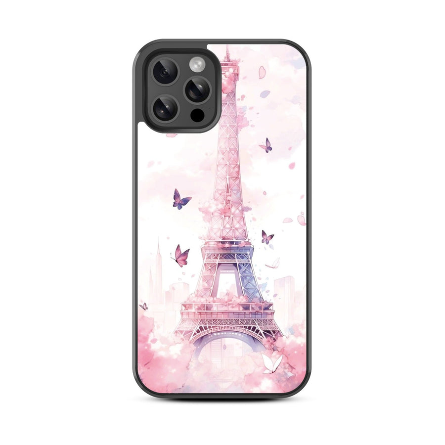 MyBat Design Lab Series Case for Apple iPhone 12 / 12 Pro (6.1) - Parisian Butterflies