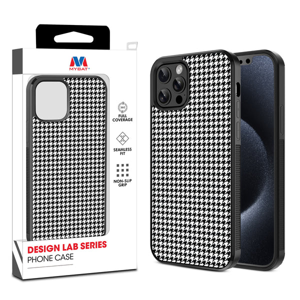 MyBat Design Lab Series Case for Apple iPhone 12 / 12 Pro (6.1) - Classic Houndstooth - MIP12PCSLESM215-1.jpg