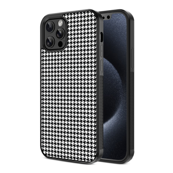 MyBat Design Lab Series Case for Apple iPhone 12 / 12 Pro (6.1) - Classic Houndstooth - MIP12PCSLESM215-2.jpg
