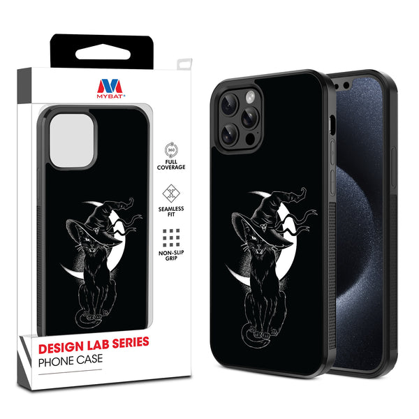 MyBat Design Lab Series Case for Apple iPhone 12 / 12 Pro (6.1) - Black Cat Magic - MIP12PCSLESM223-1.jpg