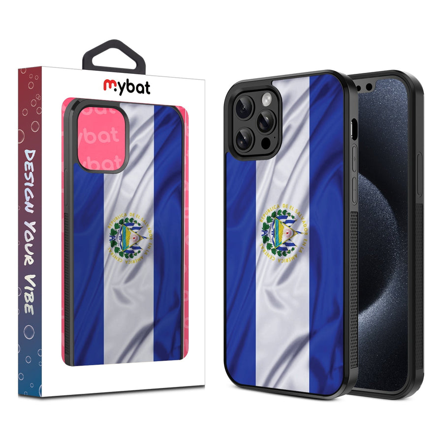 MyBat Design Lab Series Case for Apple iPhone 12 / 12 Pro (6.1) - El Salvador Flag