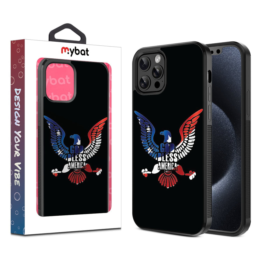 MyBat Design Lab Series Case for Apple iPhone 12 / 12 Pro (6.1) - God Bless America
