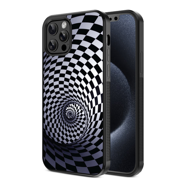 MyBat Design Lab Series Case for Apple iPhone 12 / 12 Pro (6.1) - Spiral Out - MIP12PCSLESM266-2.jpg