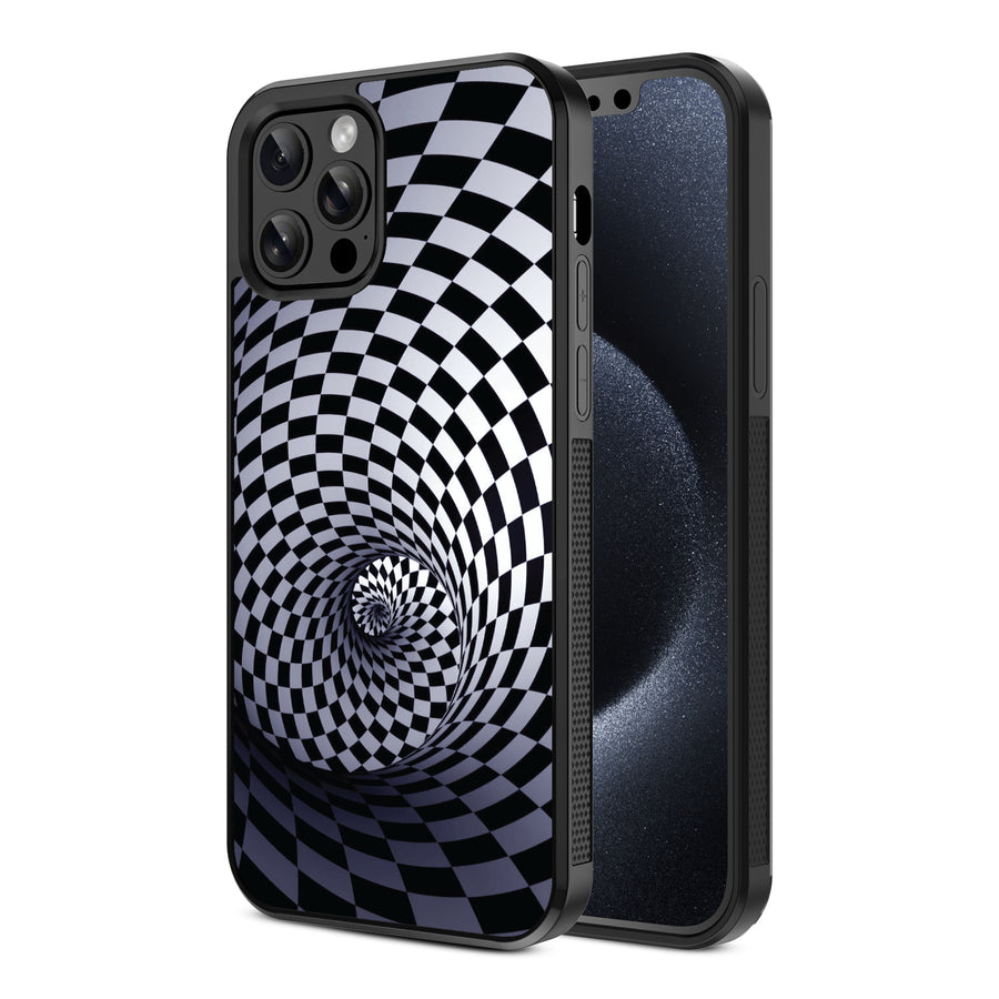MyBat Design Lab Series Case for Apple iPhone 12 / 12 Pro (6.1) - Spiral Out - MIP12PCSLESM266-2.jpg