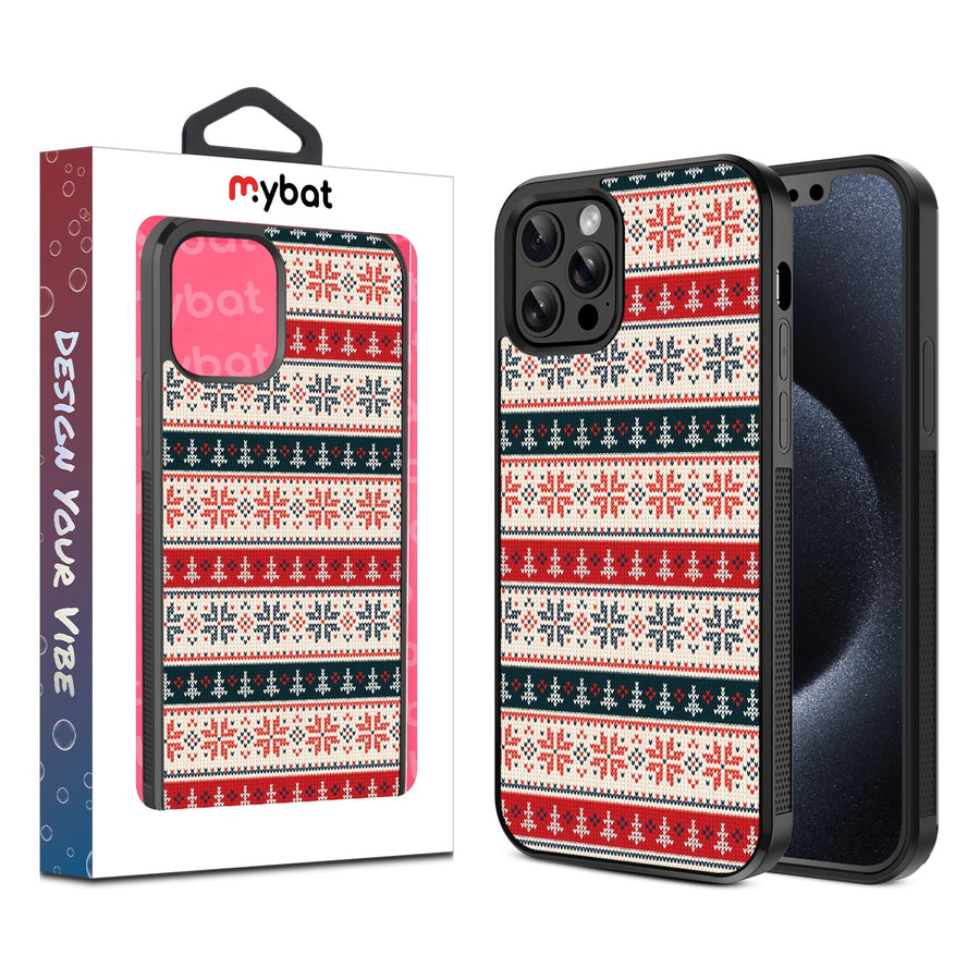 MyBat Design Lab Series Case for Apple iPhone 12 / 12 Pro (6.1) - Festive Flair