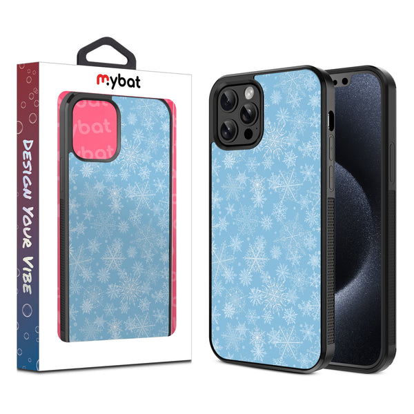 MyBat Design Lab Series Case for Apple iPhone 12 / 12 Pro (6.1) - Blue Snowflakes - MIP12PCSLESM283-1.jpg