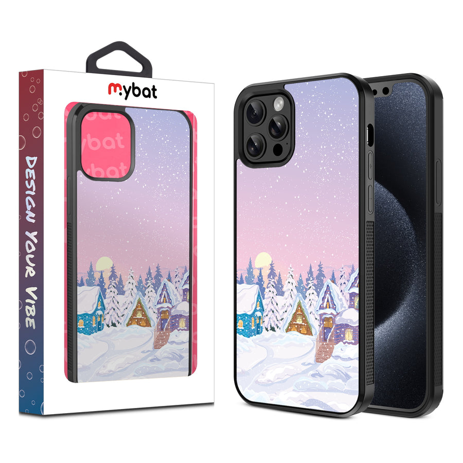 MyBat Design Lab Series Case for Apple iPhone 12 / 12 Pro (6.1) - Snow Globe Village - MIP12PCSLESM304-1.jpg