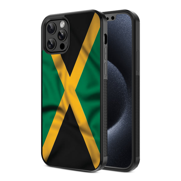 MyBat Design Lab Series Case for Apple iPhone 12 / 12 Pro (6.1) - Jamaica Flag - MIP12PCSLESM310-2.jpg