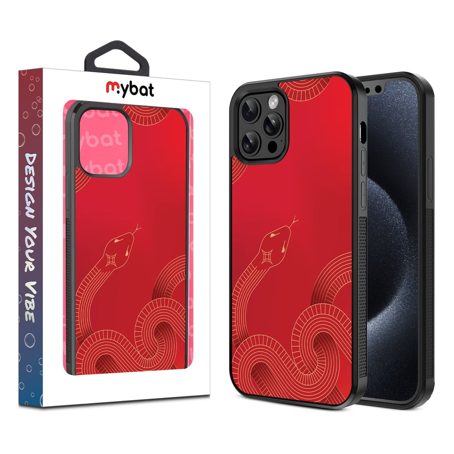 MyBat Design Lab Series Case for Apple iPhone 12 / 12 Pro (6.1) - Slithering into a New Year
