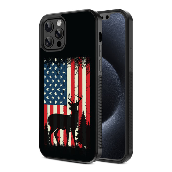 MyBat Design Lab Series Case for Apple iPhone 12 / 12 Pro (6.1) - Stars, Stripes and Stags - MIP12PCSLESM319-2.jpg