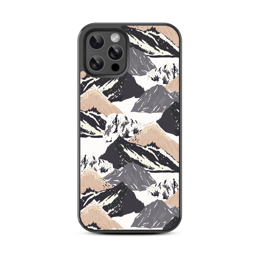 MyBat Design Lab Series Case for Apple iPhone 12 / 12 Pro (6.1) - Rocky Peaks