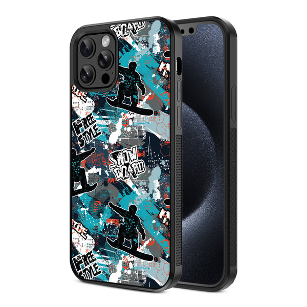MyBat Design Lab Series Case for Apple iPhone 12 / 12 Pro (6.1) - Shredding Freestyle - MIP12PCSLESM326-2.jpg
