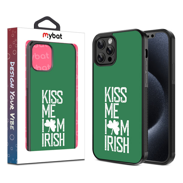 MyBat Design Lab Series Case for Apple iPhone 12 / 12 Pro - Kiss Me I'm Irish - MIP12PCSLESM465-1.jpg