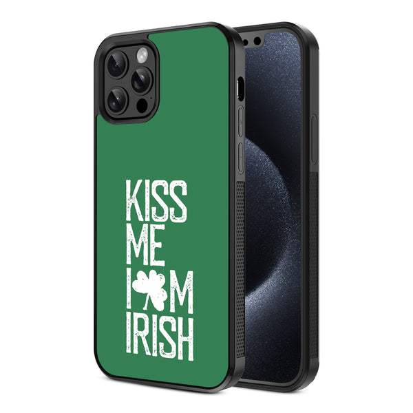 MyBat Design Lab Series Case for Apple iPhone 12 / 12 Pro - Kiss Me I'm Irish - MIP12PCSLESM465-2.jpg