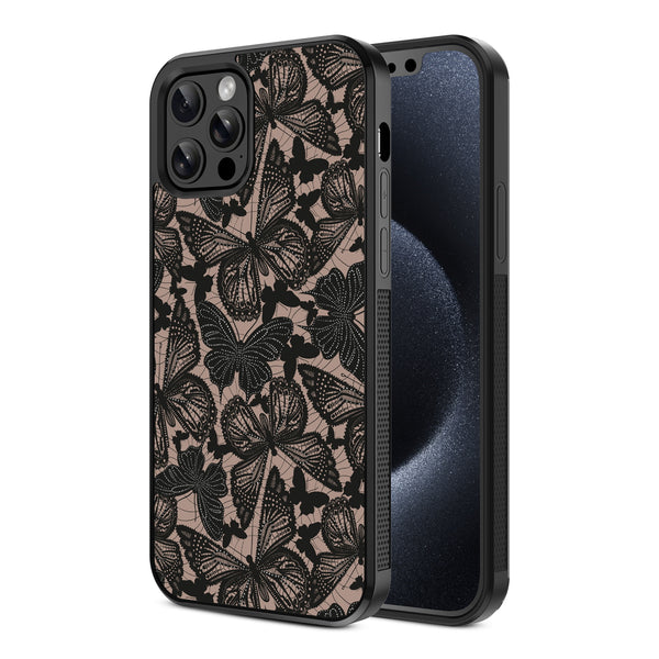MyBat Design Lab Series Case for Apple iPhone 12 / 12 Pro - Midnight Monarch - MIP12PCSLESM488-2.jpg