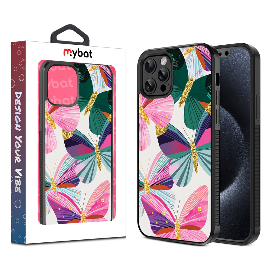 MyBat Design Lab Series Case for Apple iPhone 12 / 12 Pro - Bright Flutter