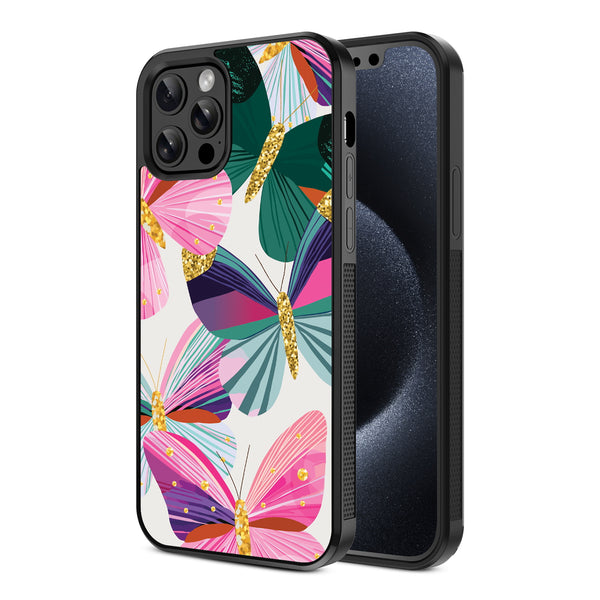 MyBat Design Lab Series Case for Apple iPhone 12 / 12 Pro - Bright Flutter - MIP12PCSLESM489-2.jpg