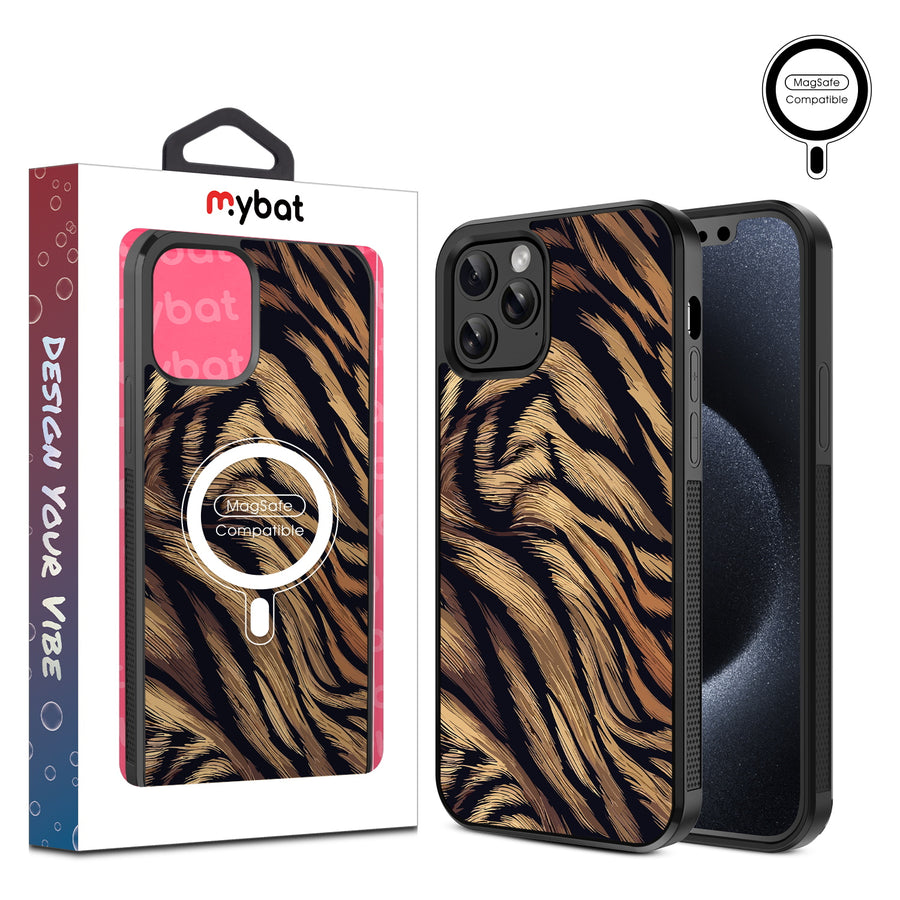 MyBat Design Lab Series MagSafe Case for Apple iPhone 12 / 12 Pro (6.1) - Tiger Fur - MIP12PCSLESMSM006-1.jpg