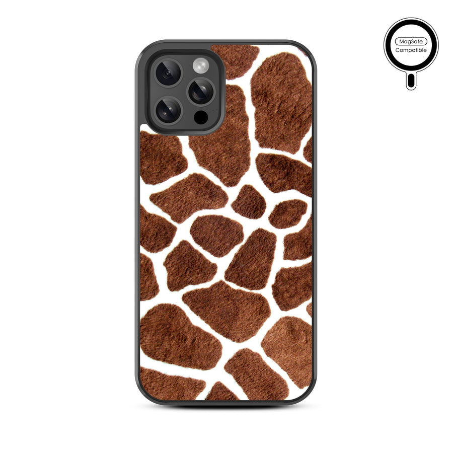 MyBat Design Lab Series MagSafe Case for Apple iPhone 12 / 12 Pro (6.1) - Giraffe spots - MIP12PCSLESMSM012-3.jpg