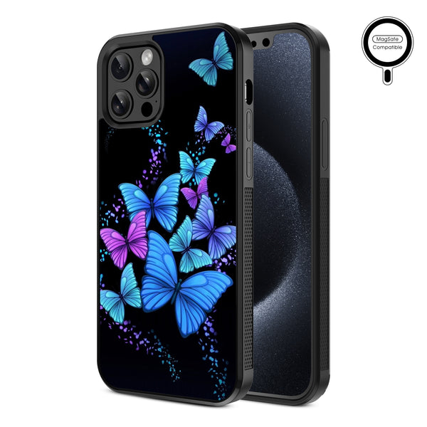 MyBat Design Lab Series MagSafe Case for Apple iPhone 12 / 12 Pro (6.1) - Butterfly Night - MIP12PCSLESMSM021-2.jpg