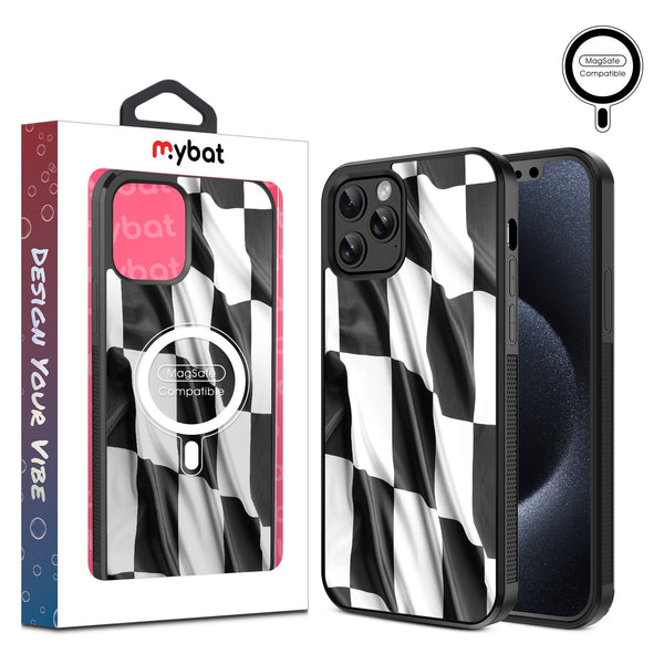 MyBat Design Lab Series MagSafe Case for Apple iPhone 12 / 12 Pro (6.1) - Racing Flag - MIP12PCSLESMSM040-1.jpg
