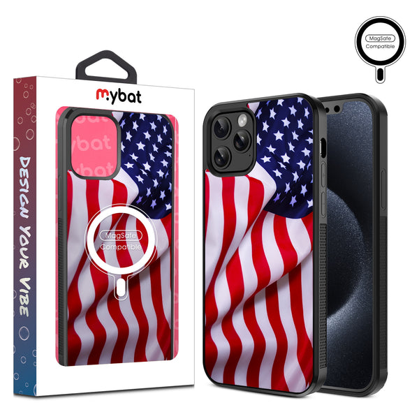 MyBat Design Lab Series MagSafe Case for Apple iPhone 12 / 12 Pro (6.1) - Stars & Stripes - MIP12PCSLESMSM042-1.jpg