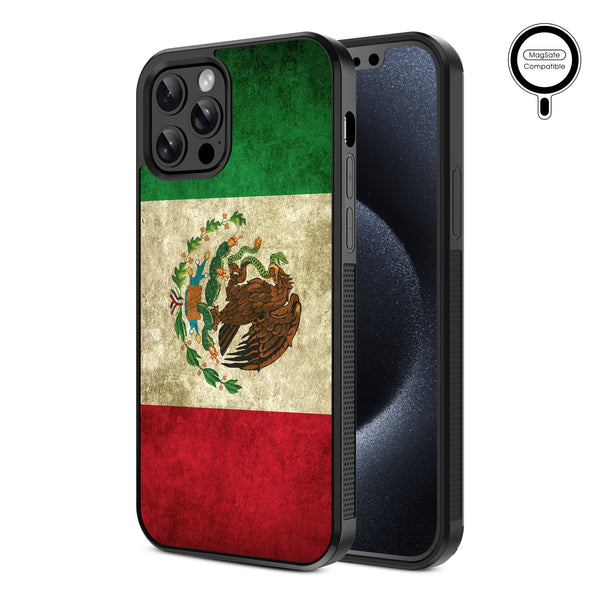 MyBat Design Lab Series MagSafe Case for Apple iPhone 12 / 12 Pro (6.1) - Mexican Flag - MIP12PCSLESMSM046-2.jpg