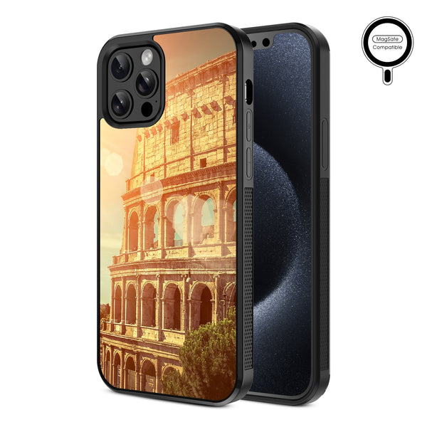 MyBat Design Lab Series MagSafe Case for Apple iPhone 12 / 12 Pro (6.1) - Roman Colosseum - MIP12PCSLESMSM049-2.jpg