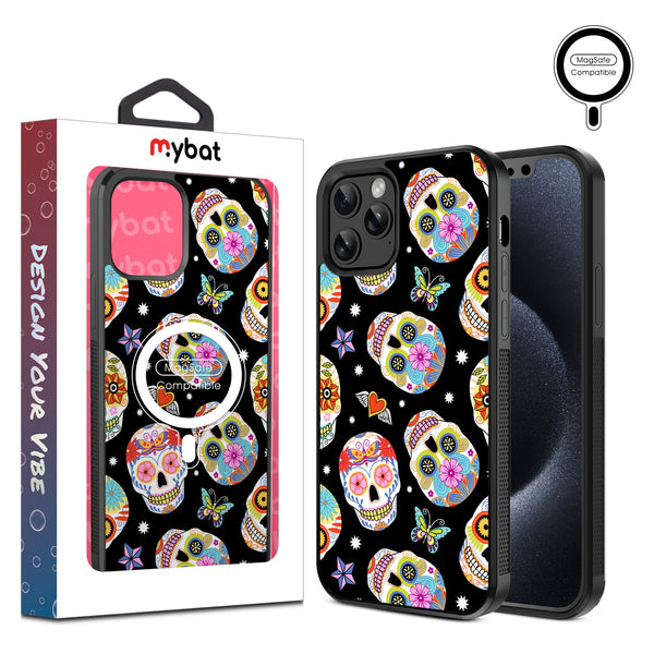 MyBat Design Lab Series MagSafe Case for Apple iPhone 12 / 12 Pro (6.1) - Day of the Dead - MIP12PCSLESMSM056-1.jpg