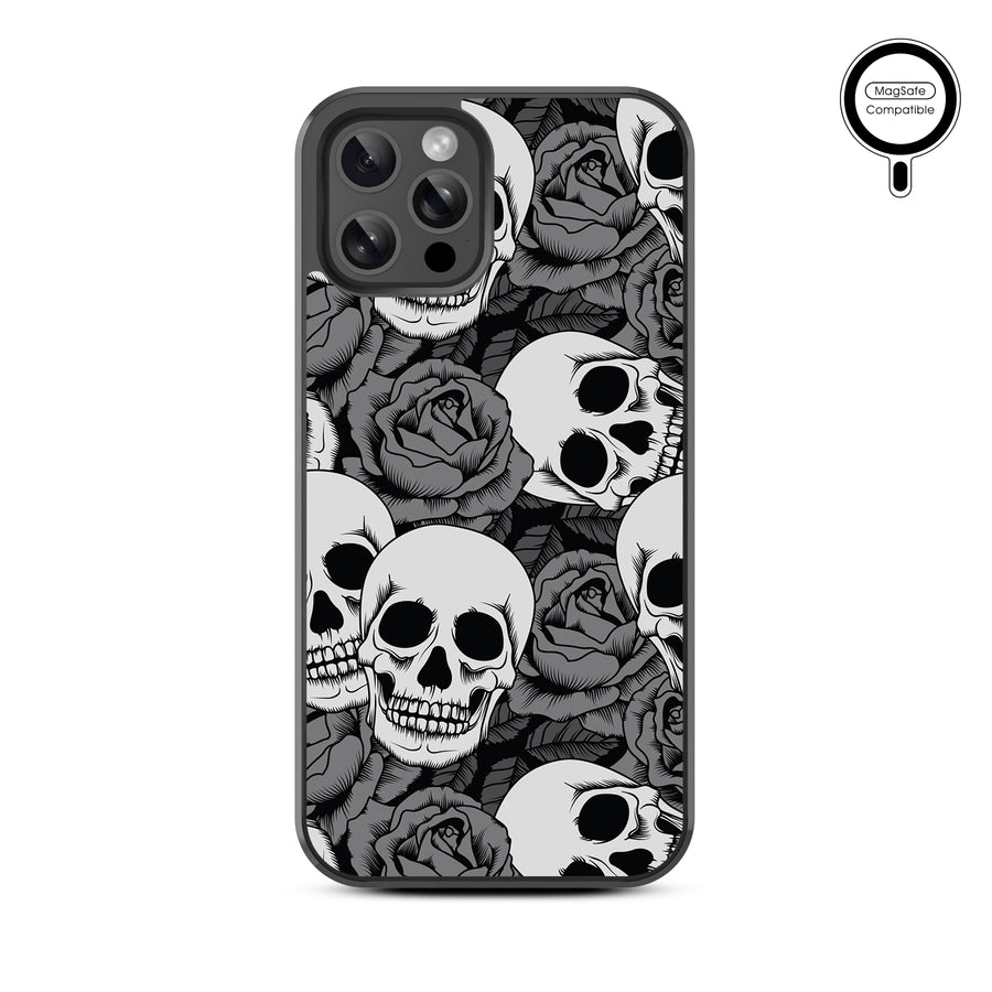 MyBat Design Lab Series MagSafe Case for Apple iPhone 12 / 12 Pro (6.1) - Skull Garden - MIP12PCSLESMSM081-3.jpg
