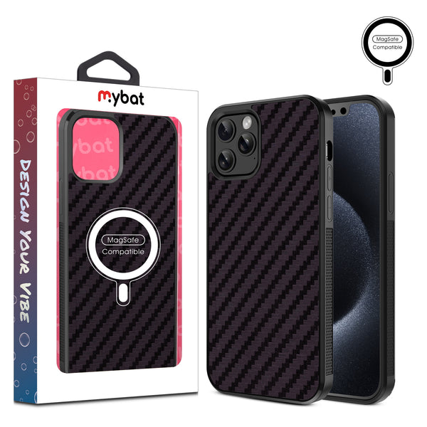 MyBat Design Lab Series MagSafe Case for Apple iPhone 12 / 12 Pro (6.1) - Carbon Fiber - MIP12PCSLESMSM083-1.jpg