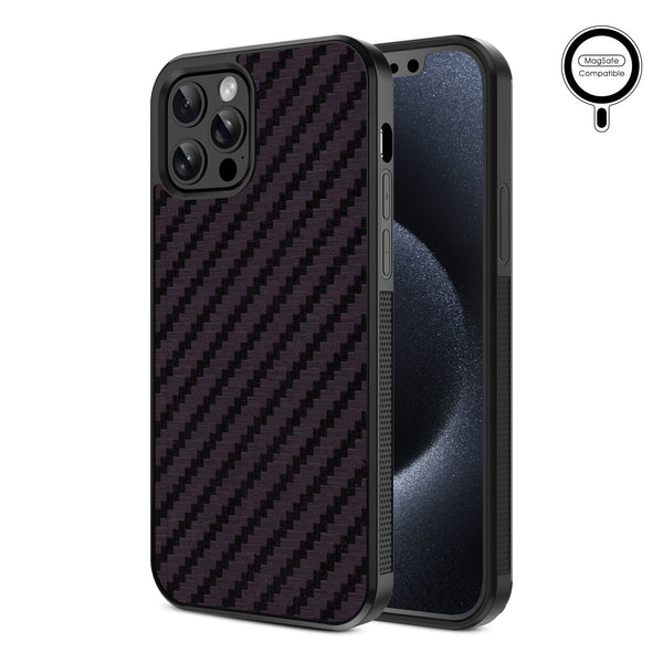 MyBat Design Lab Series MagSafe Case for Apple iPhone 12 / 12 Pro (6.1) - Carbon Fiber - MIP12PCSLESMSM083-2.jpg