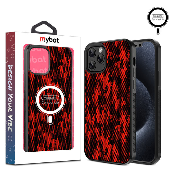 MyBat Design Lab Series MagSafe Case for Apple iPhone 12 / 12 Pro (6.1) - Red Digital Camouflage - MIP12PCSLESMSM086-1.jpg