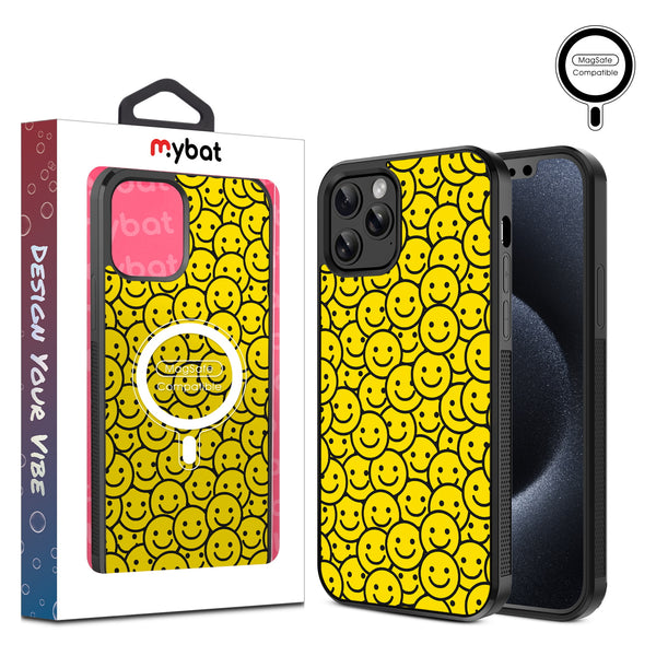 MyBat Design Lab Series MagSafe Case for Apple iPhone 12 / 12 Pro (6.1) - Smiley Faces - MIP12PCSLESMSM097-1.jpg
